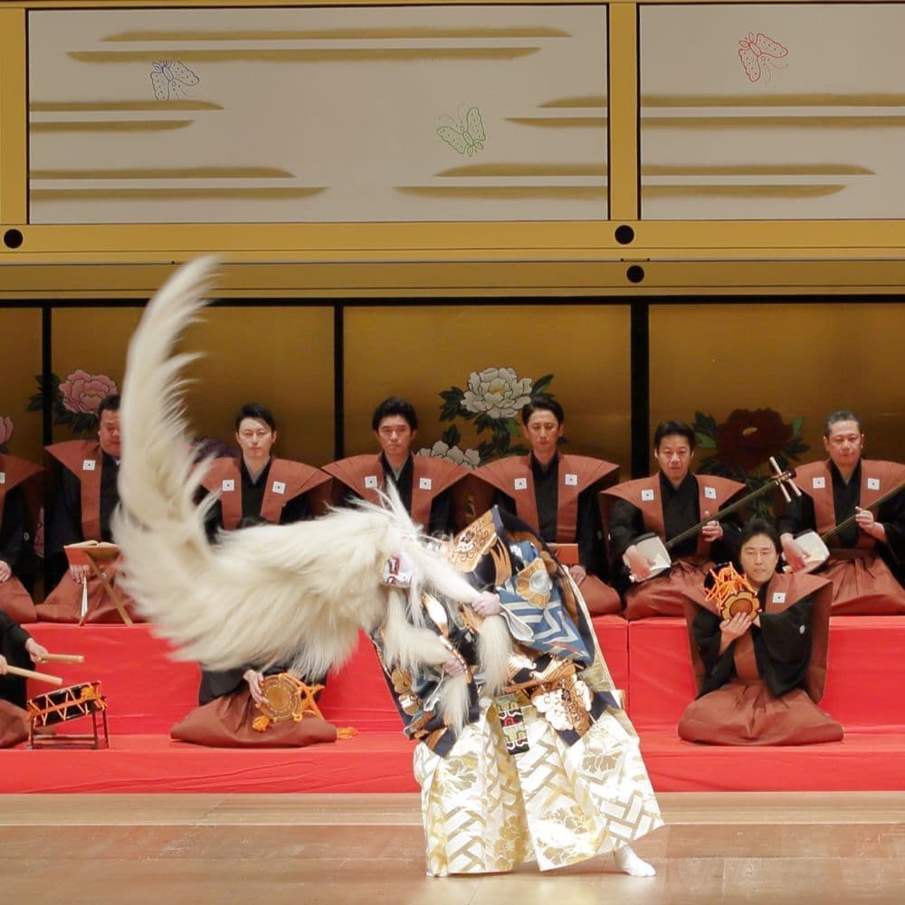 春興鏡獅子